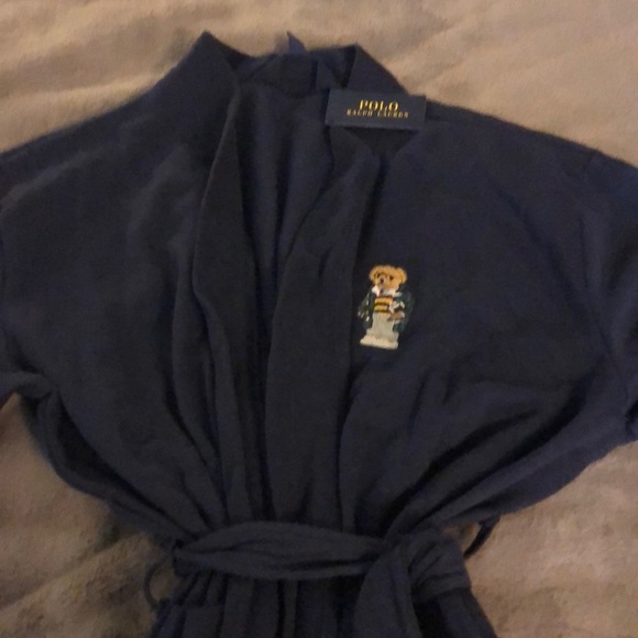 polo bear robe